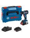 bosch powertools Bosch cordless drill GSR 18V-90 C Professional, 18V (blue/Kolor: CZARNY, 2x Li-Ion battery ProCORE18V 4.0Ah, Bluetooth module, in L-BOXX) - nr 1