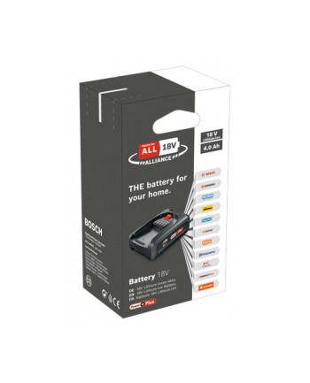 bosch powertools Bosch Battery pack PBA 18 V 4.0 Ah PowerPlus (Kolor: CZARNY, POWER FOR ALL ALLIANCE) nr 2