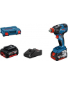 bosch powertools Bosch Cordless Impact Wrench GDX 18V-200 Professional, 18V (blue/Kolor: CZARNY, 2x Li-Ion battery ProCORE18V 4.0Ah, L-Case) - nr 1