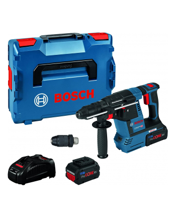 bosch powertools Bosch cordless hammer drill GBH 18V-26 F Professional, 18V (blue/Kolor: CZARNY, 2x battery ProCORE18V 5.5Ah, L-BOXX, dust extraction)