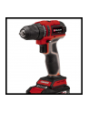 Einhell Cordless drill TE-CD 18/40 Li BL (red/Kolor: CZARNY, 2x Li-Ion batteries 2.0Ah, in case) - nr 11