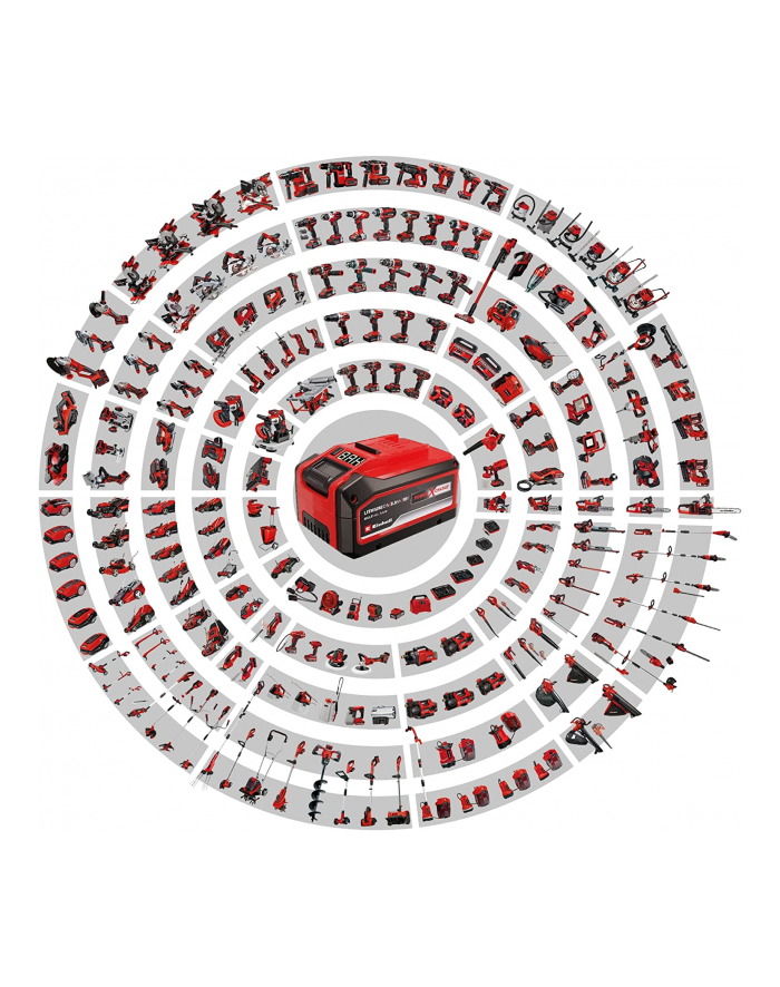 Einhell Cordless drill TE-CD 18/40 Li BL (red/Kolor: CZARNY, 2x Li-Ion batteries 2.0Ah, in case) główny