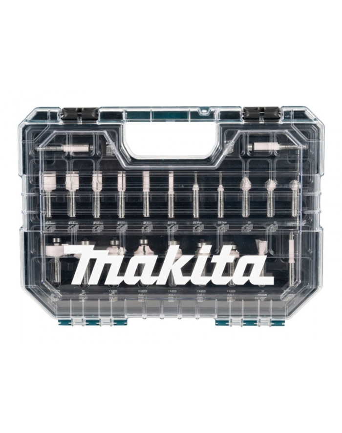 Makita cutter set D-74778, 22 pieces (8mm shank) główny