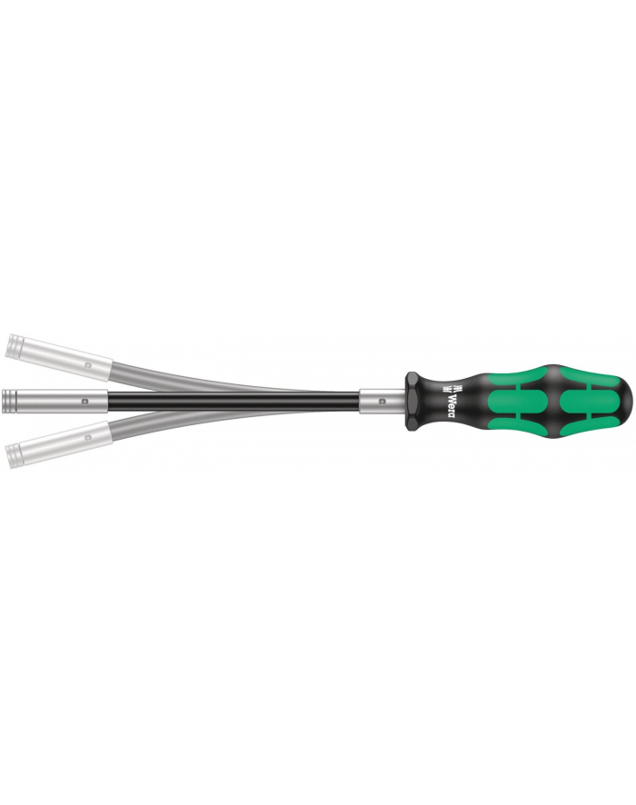 Wera 393 S bits hand holder, extra slim, with flexible shaft, screwdriver (Kolor: CZARNY/green) główny