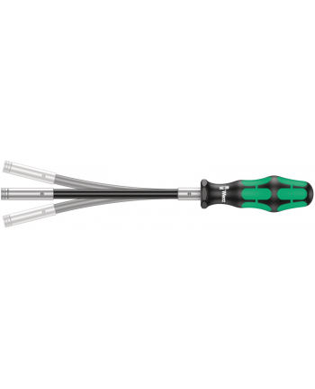 Wera 393 S bits hand holder, extra slim, with flexible shaft, screwdriver (Kolor: CZARNY/green) nr 2