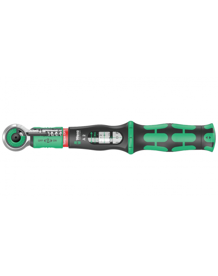 Wera torque wrench Safe-Torque A 2 (Kolor: CZARNY/green, 1/4'' hexagon, 2-12 Nm) główny
