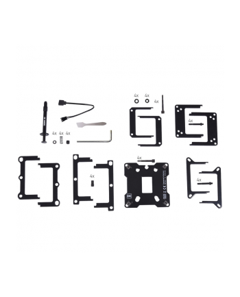 Alphacool Eisblock XPX Pro Aurora - Full Brass Kolor: CZARNY Digital RGB, CPU cooler (Kolor: CZARNY)