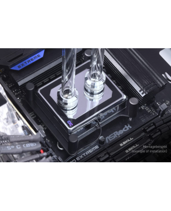 Alphacool Eisblock XPX Pro Aurora - Full Brass Chrome Digital RGB, CPU cooler (chrome)