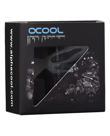 Alphacool icicle quick release coupling G1/4 IG - Deep Black (Kolor: CZARNY (matt))