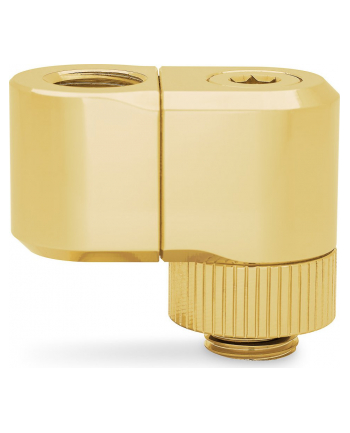 EKWB EK-Quantum Torque Double Rotary Offset 21 - Gold, Connection (gold)