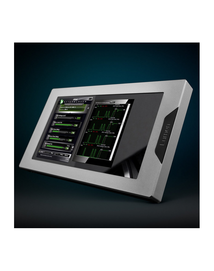 EKWB EK Quantum Lumen 7'' LCD, Monitor (17.8 cm(7''), silver) główny