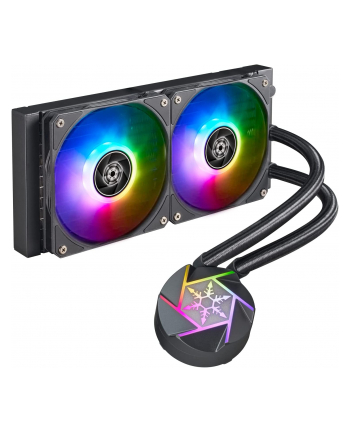 silverstone technology SilverStone VIDA 240 SLIM 240mm, water cooling (Kolor: CZARNY)