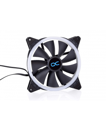 Alphacool Rise Aurora140mm fan 140x140x25mm, case fan (Kolor: CZARNY/transparent)