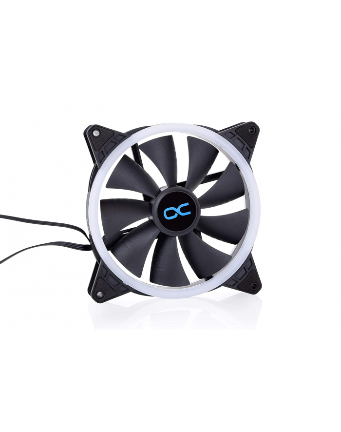 Alphacool Rise Aurora140mm fan 140x140x25mm, case fan (Kolor: CZARNY/transparent) główny