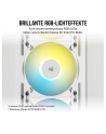 Corsair iCUE AF140 RGB ELITE 140 mm PWM, case fan (Kolor: BIAŁY, 2-pack, incl. controller) - nr 7