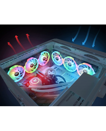 Thermaltake SWAFAN EX12 RGB PC Cooling Fan TT Premium Edition, case fan (pack of 3) nr 2