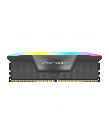 Corsair DDR5 64GB - 5600 - CL - 40 - Dual-Kit - DIMM, CMH64GX5M2B5600C36, Vengeance RGB, XMP, Kolor: CZARNY