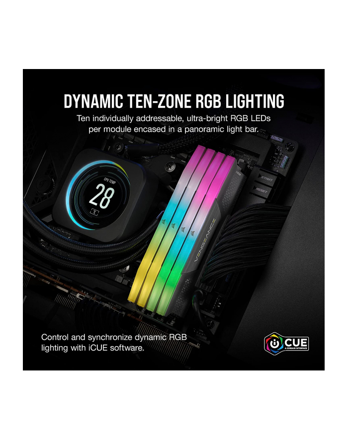 Corsair DDR5 64 GB 5600 Dual-Kit - Vengeance RGB, XMP, EXPO główny