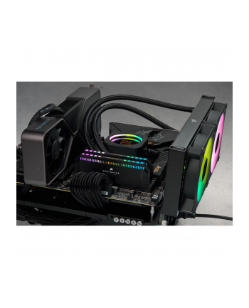 Corsair DDR5 64GB - 6000 - CL - 38 - Dual-Kit - DIMM - CMT64GX5M2B6000C40, Dominator Platinum RGB, XMP, Kolor: CZARNY