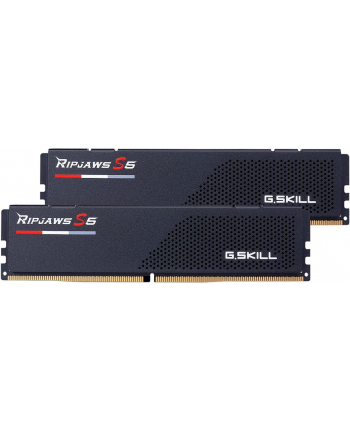 G.Skill DDR5 64GB - 6000 - CL - 32 - Dual-Kit, DIMM, F5-6000J3238G32GX2-RS5K, Ripjaws S5, XMP, Kolor: CZARNY