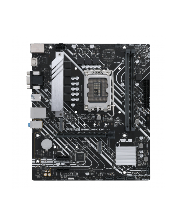 ASUS PRIME B660M-K D4, Motherboard - 1700 główny