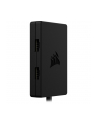 Corsair USB 2.0 hub internal, USB 9pin header socket > 4x 9pin header, USB hub (Kolor: CZARNY, cable length 450mm) - nr 1