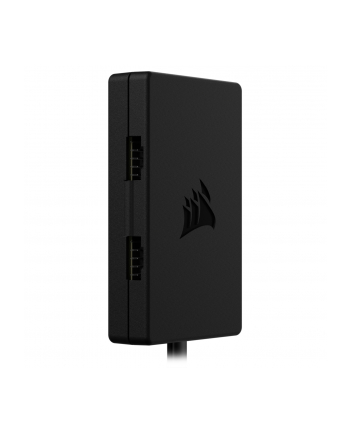 Corsair USB 2.0 hub internal, USB 9pin header socket > 4x 9pin header, USB hub (Kolor: CZARNY, cable length 450mm)