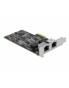 DeLOCK PCI Express x2 Card to 2 x RJ45 2.5 Gigabit LAN RTL8125 LAN Adapter - nr 6