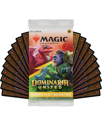 Wizards of the Coast Magic: The Gathering - Dominaria United Jumpstart Booster Display English, trading cards