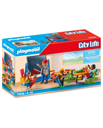 PLAYMOBIL 71036 City Life First Day of School Construction Toy