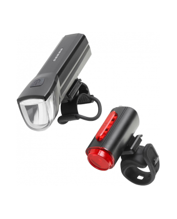 fischer die fahrradmarke FISCHER bicycle battery light set 30 lux, LED light