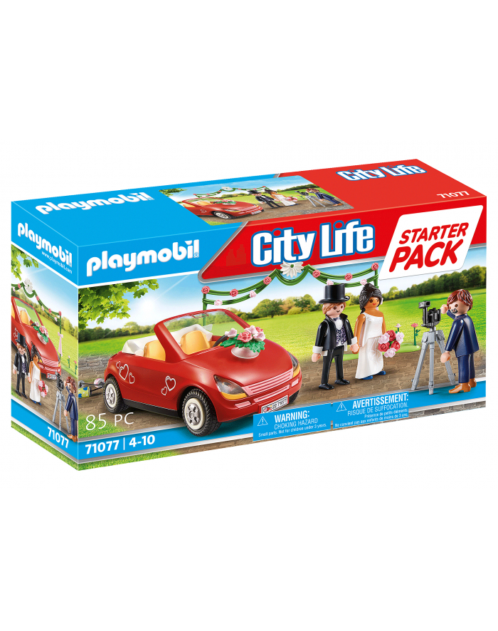 PLAYMOBIL 71077 City Life Starter Pack Wedding Construction Toy główny