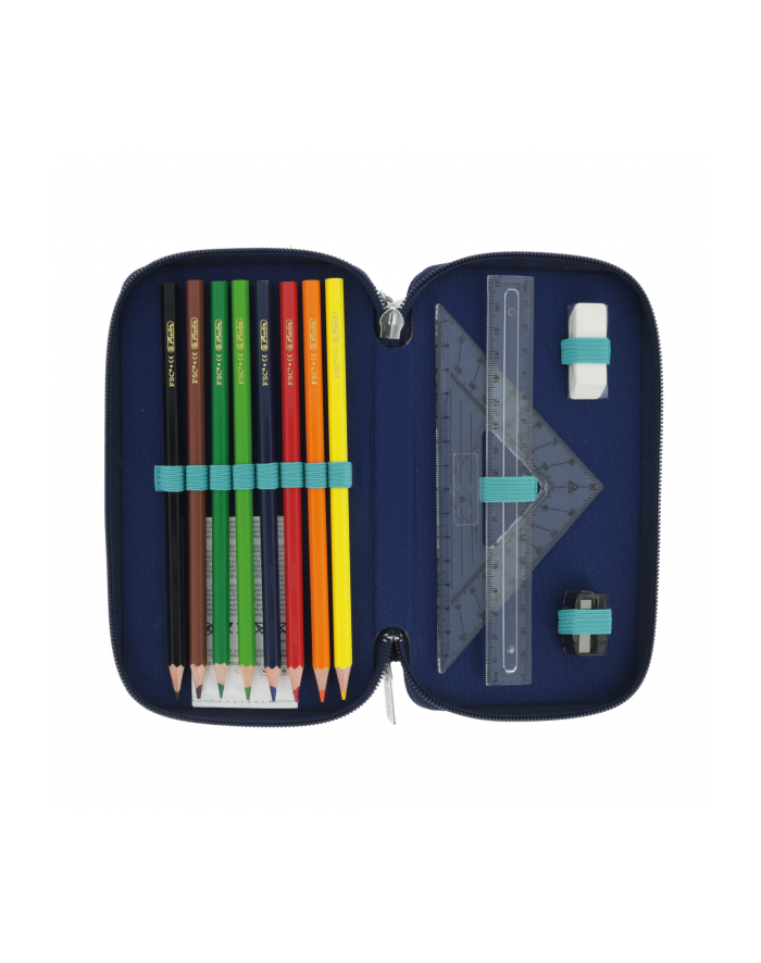 Herlitz TriCase Deep Ocean, pencil case (blue, 31 pieces) główny