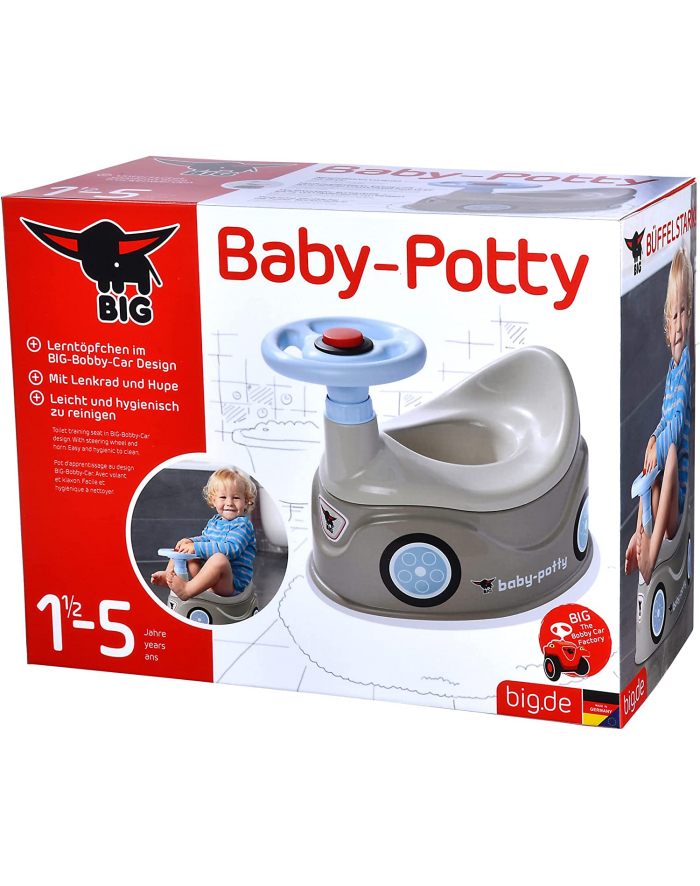 BIG Baby-Potty Grey, potty (grey/blue) główny