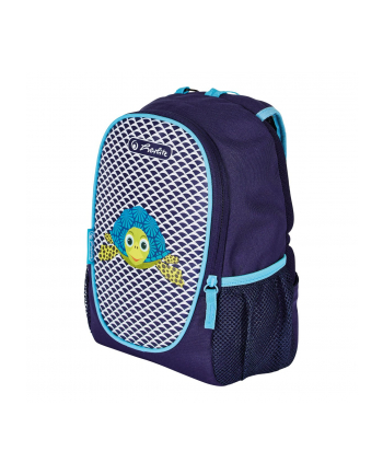 Herlitz Rookie Cute Animals Turtle, backpack (purple/neon blue)