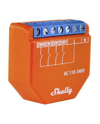 Shelly Plus i4, relay