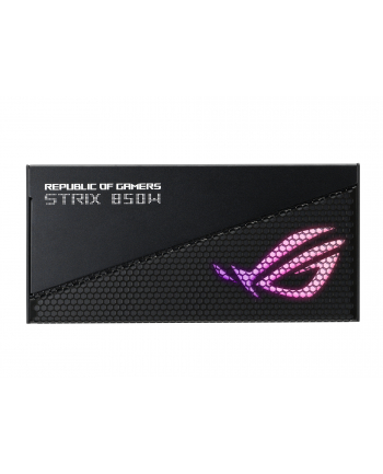 ASUS ROG STRIX 850W Gold Aura Edition, PC power supply (Kolor: CZARNY, 4x PCIe, cable management, 850 watts)