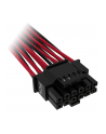 Corsair Premium Sleeved PCIe 5.0 12VHPWR PSU adapter cable (Kolor: CZARNY/red, 50cm) - nr 6
