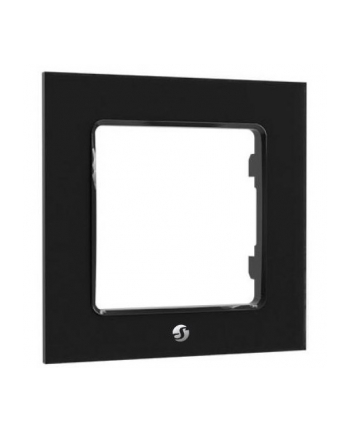 Shelly Wall Frame 1, Cover (Kolor: CZARNY, for Wall Switch)