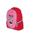 Herlitz Rookie Cute Animals Zebra, backpack (red/pink) - nr 1