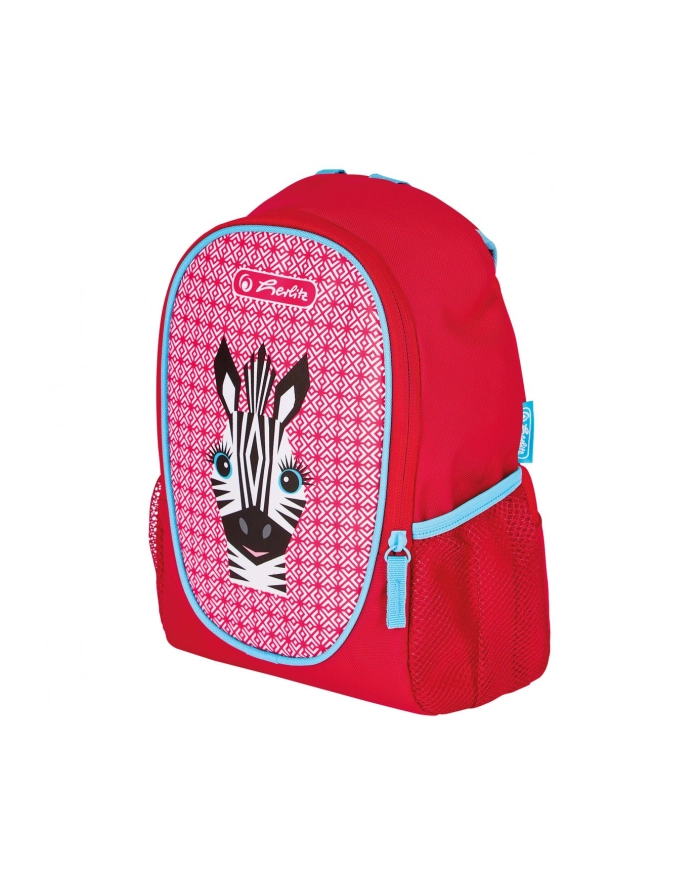 Herlitz Rookie Cute Animals Zebra, backpack (red/pink) główny