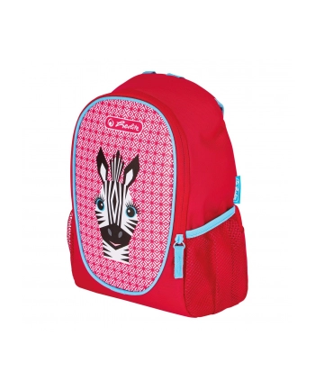 Herlitz Rookie Cute Animals Zebra, backpack (red/pink) nr 2