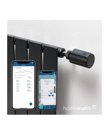 Homematic IP radiator thermostat Evo (HmIP-eTRV-EA), heating thermostat (anthracite)