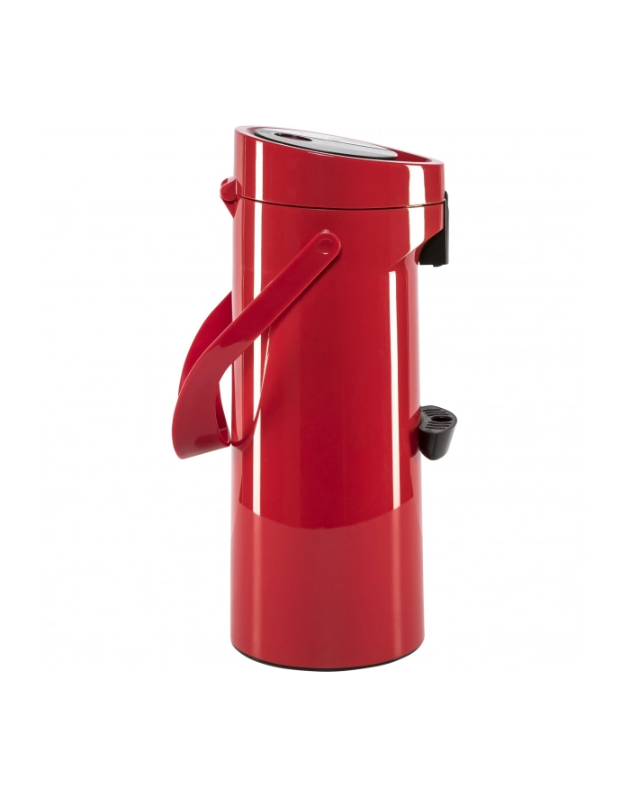 Emsa PONZA pump vacuum jug 1.9 liters (red (glossy), Comfort Press) główny