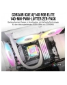 Corsair iCUE AF140 RGB ELITE 140 mm PWM, case fan (Kolor: BIAŁY, 2-pack, incl. controller) - nr 11