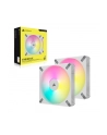 Corsair iCUE AF140 RGB ELITE 140 mm PWM, case fan (Kolor: BIAŁY, 2-pack, incl. controller) - nr 2