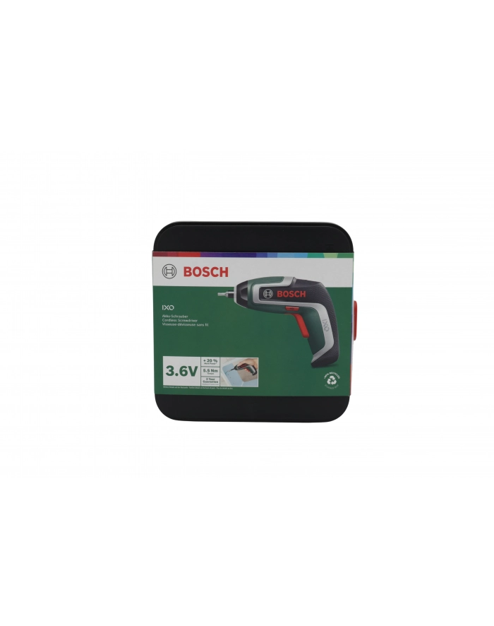 bosch powertools Bosch Cordless Screwdriver IXO 7 Basic, 3.6V (green/Kolor: CZARNY, Li-Ion battery 2.0Ah) główny