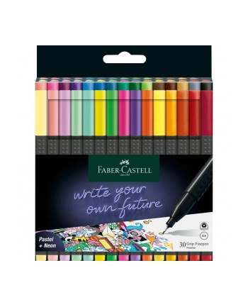 Faber-Castell Faber Finepen Grip 0.4 case of 30, set (30 pieces) nr 1