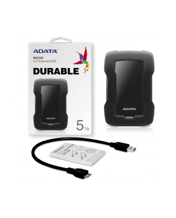 adata Durable Lite HD330 5TB 2.5'' USB3.1 Czarny nr 1