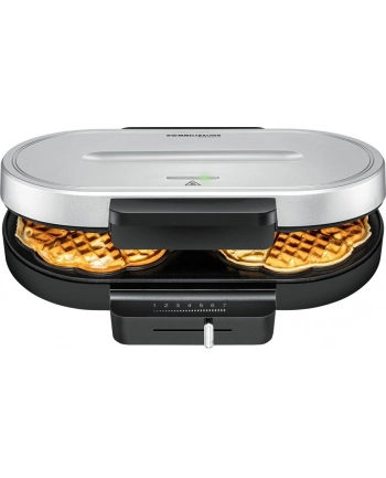 Rommelsbacher waffle machine WA 1250, waffle maker (Kolor: CZARNY/silver) nr 2